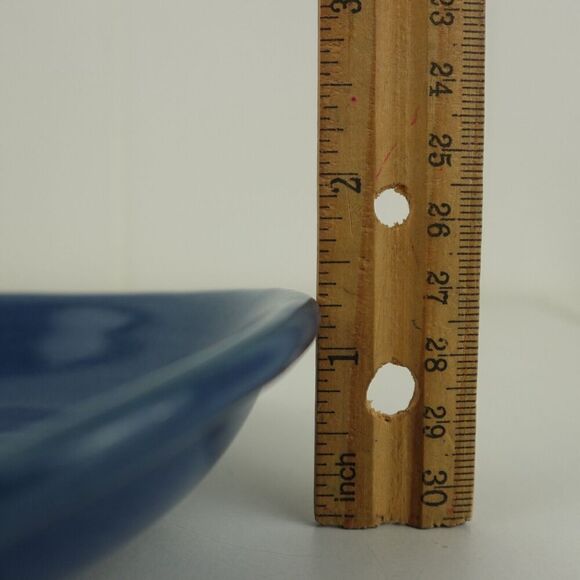 Crate & Barrel Small Blue Bowl Swirl Design Made In Japan - Picture 8 of 8